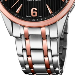 Candino Herren-Uhr Edelstahl silber roségold C4616/3 Quarz Klassisch UC4616/3