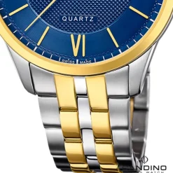 Candino Herrenuhr Edelstahl silber gold Candino Classic Armbanduhr UC4706/B