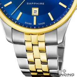 Candino Herrenuhr Edelstahl silber gold Candino Classic Armbanduhr UC4763/2