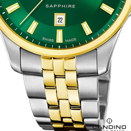 Candino Herrenuhr Edelstahl silber gold Candino Classic Armbanduhr UC4765/3