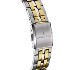 Candino Herrenuhr Edelstahl silber gold Candino Classic Armbanduhr UC4706/A