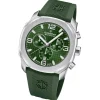 Candino Herrenuhr Kautschuk grün Candino Sport Armbanduhr UC4774/5