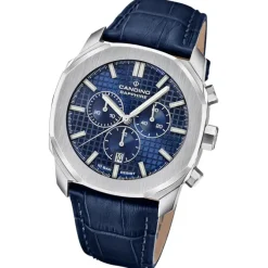 Candino Herrenuhr Leder blau Candino Sport Armbanduhr UC4747/2