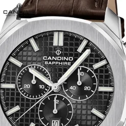 Candino Herrenuhr Leder braun Candino Sport Armbanduhr UC4747/4