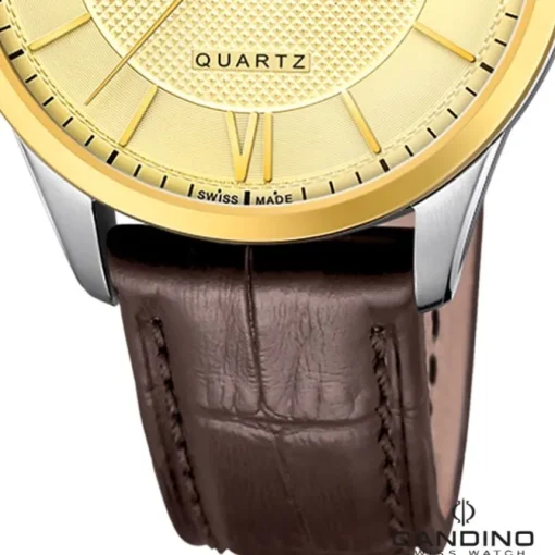 Candino Herrenuhr Leder braun Candino Classic Armbanduhr UC4708/A