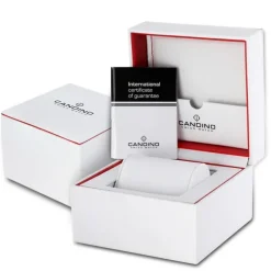 Candino Herrenuhr Leder blau Candino Classic Armbanduhr UC4710/C