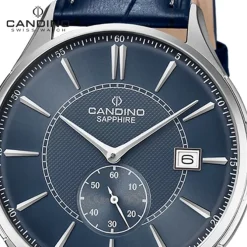 Candino Herrenuhr Leder dunkelblau Candino Classic Armbanduhr UC4634/5