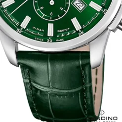 Candino Herrenuhr Leder grün Candino Sport Armbanduhr UC4745/3