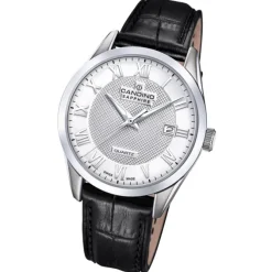 Candino Herrenuhr Leder schwarz Candino Classic Armbanduhr UC4710/B