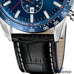 Candino Herrenuhr Leder schwarz Candino Sport Armbanduhr UC4758/2