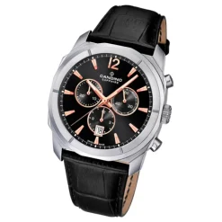Candino Herrenuhr Sport C4582/6 Armbanduhr Edelstahl schwarz UC4582/6