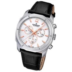 Candino Herrenuhr Sport C4582/7 Armbanduhr Edelstahl schwarz UC4582/7