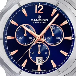 Candino Herrenuhr Sport C4582/5 Armbanduhr Edelstahl schwarz UC4582/5