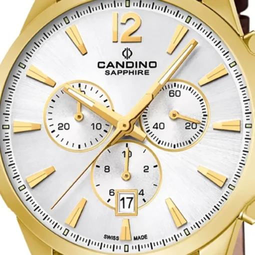 Candino Herrenuhr Sport C4518/E Armbanduhr Edelstahl braun UC4518/E