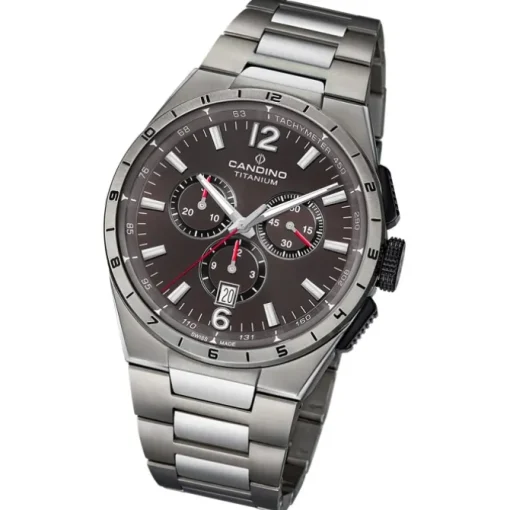 Candino Herrenuhr Titan grau Candino Classic Armbanduhr UC4603/P