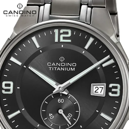 Candino Herrenuhr Titan grau Candino Classic Armbanduhr UC4604/C