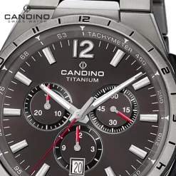Candino Herrenuhr Titan grau Candino Classic Armbanduhr UC4603/P