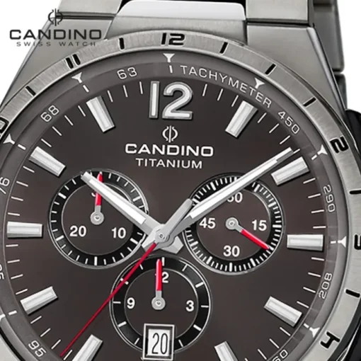 Candino Herrenuhr Titan grau Candino Classic Armbanduhr UC4603/P