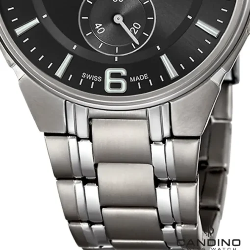 Candino Herrenuhr Titan grau Candino Classic Armbanduhr UC4604/C