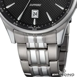 Candino Herrenuhr Titan grau Candino Classic Armbanduhr UC4606/4