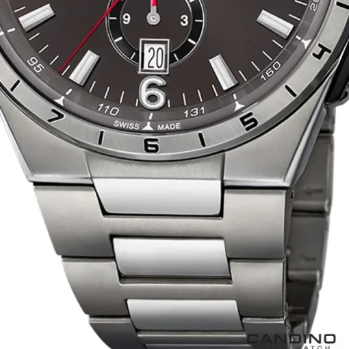 Candino Herrenuhr Titan grau Candino Classic Armbanduhr UC4603/P