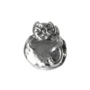 Carlo Biagi Bead Katze lustig Silber European Beads BBS240