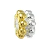 Carlo Biagi Bead Kugel Silber Bicolor European Beads BTT05