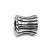 Carlo Biagi Bead Linien Walze Silber European Beads BBS161
