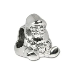 Carlo Biagi Bead Weihnachtsmann 925 Silber European Beads BBS319