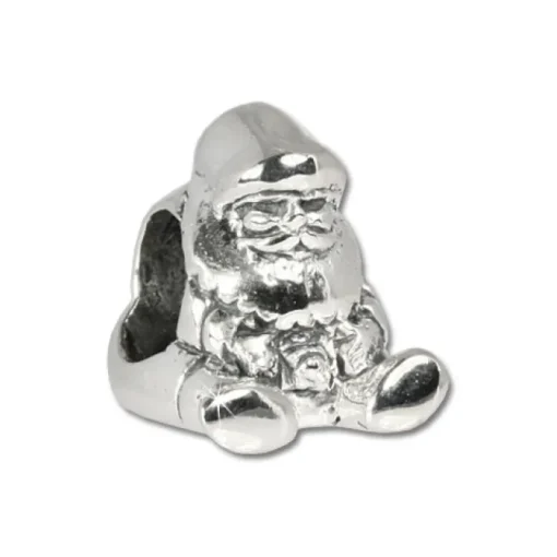 Carlo Biagi Bead Weihnachtsmann 925 Silber European Beads BBS319