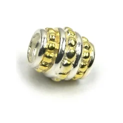 Carlo Biagi Bead Zylinder 925 Bico European Beads BTT26