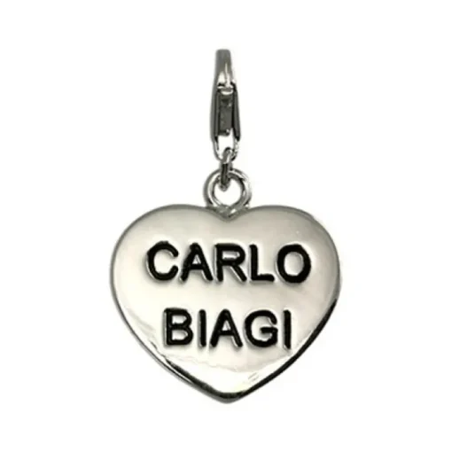 Carlo Biagi Charm Anhänger Herz 925 Silber CSSS03
