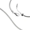 Carlo Biagi 22cm Karabiner Bead Armband Silber mit extra Clip BRLEX22