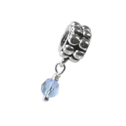 Carlo Biagi Dangle Bead Topas Silber European Beads BDBB12