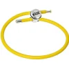Carlo Biagi Kidz Bead Armband Kautschuk gelb 925 KBRRLY