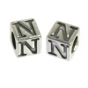 Carlo Biagi Kidz Bead Buchstabe N Silber Beads KSSLN