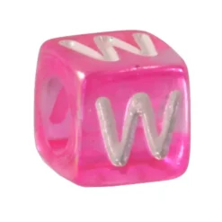 Carlo Biagi Kidz Bead Buchstabe W Beads für Armband KSPPLW