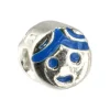 Carlo Biagi Kidz Bead Junge Silber Beads für Armband KBE040