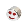 Carlo Biagi Kidz Bead Smiley rot 925 Beads für Armband KBE030