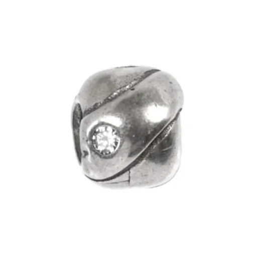 Carlo Biagi Zirkonia Bead Streifen European Beads BBSCZ53C