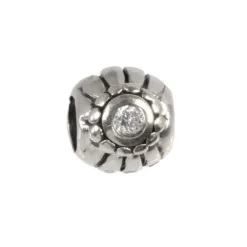 Carlo Biagi Zirkonia Bead Ball European Beads BBSCZ76C