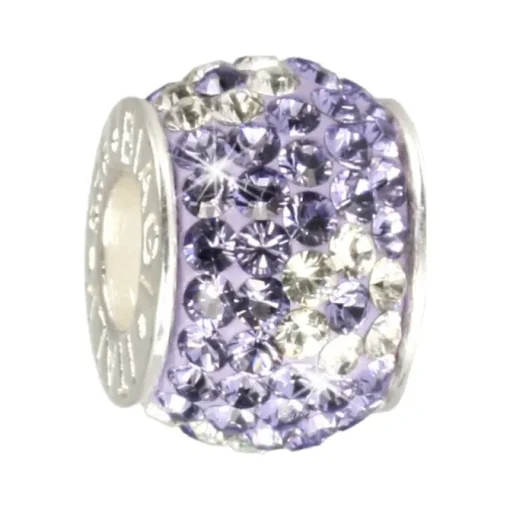Carlo Biagi Zirkonias Bead Blume BBSCR02PR