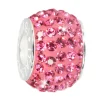 Carlo Biagi Zirkonias Bead Ring rosa BBSCR01P