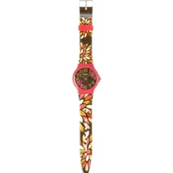 Chic-Watches Damenuhr Retro Flowers Armbanduhr Chic Lady-Uhren UC013