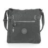 Damen grau Nylon Bag Street Handtasche OTJ207K