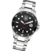 DFB Herrenuhr Edelstahl silber official DFB Collection Armbanduhr UDF20504-2E