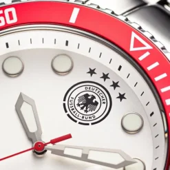 DFB Herrenuhr Edelstahl silber official DFB Collection Armbanduhr UDF20504-3E