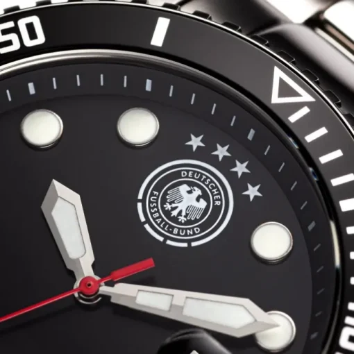 DFB Herrenuhr Edelstahl silber official DFB Collection Armbanduhr UDF20504-2E