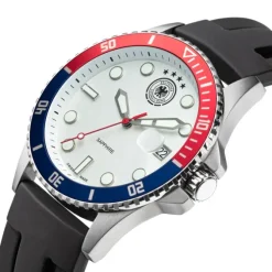 DFB Herrenuhr Silikon schwarz DFB official DFB Collection Armbanduhr UDF20504-3S