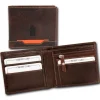 DrachenLeder braun Echtleder Portemonnaie Brieftasche Herren OPT021N